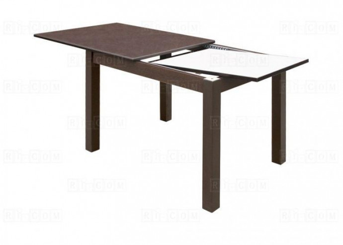 Обеденный стол Буони 3, стекло, венге Обеденный стол Буони 3, стекло, венге