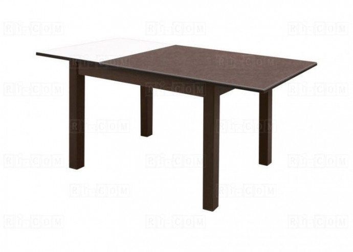 Обеденный стол Буони 3, стекло, венге Обеденный стол Буони 3, стекло, венге