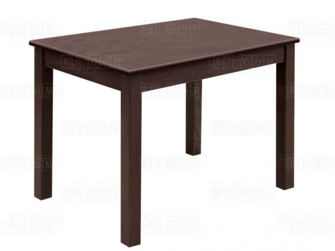 Обеденный стол Буони 3, стекло, венге Обеденный стол Буони 3, стекло, венге