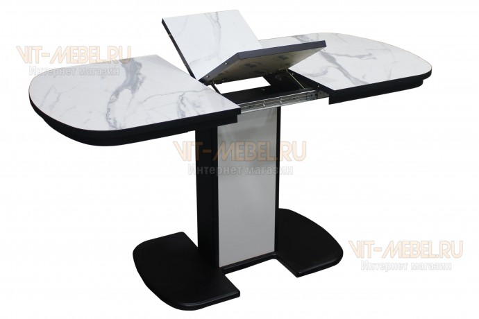 Элегант пластик (Статуарио венато/черный-белый) Элегант пластик (Статуарио венато/черный-белый)