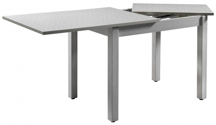 Обеденный стол Буони, поворотно-откидной, белый Обеденный стол Буони, поворотно-откидной, белый