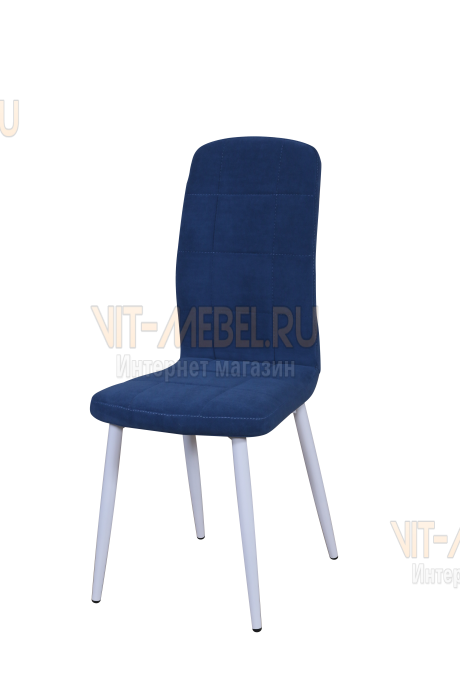 Обеденная группа Премиум, стулья Престиж (Белый/Синий) Обеденная группа Премиум, стулья Престиж (Белый/Синий)