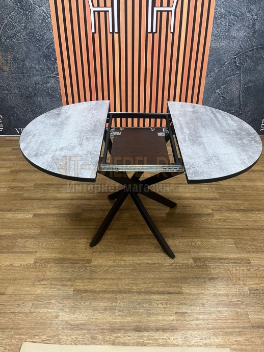 Стол Дива черный/Лофт Венеция Стол Дива черный/Лофт Венеция