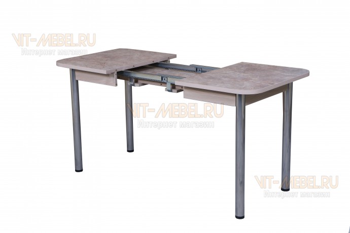 Обеденный стол Ритм, раздвижной, шимо св./аламбра Обеденный стол Ритм, раздвижной, шимо св./аламбра