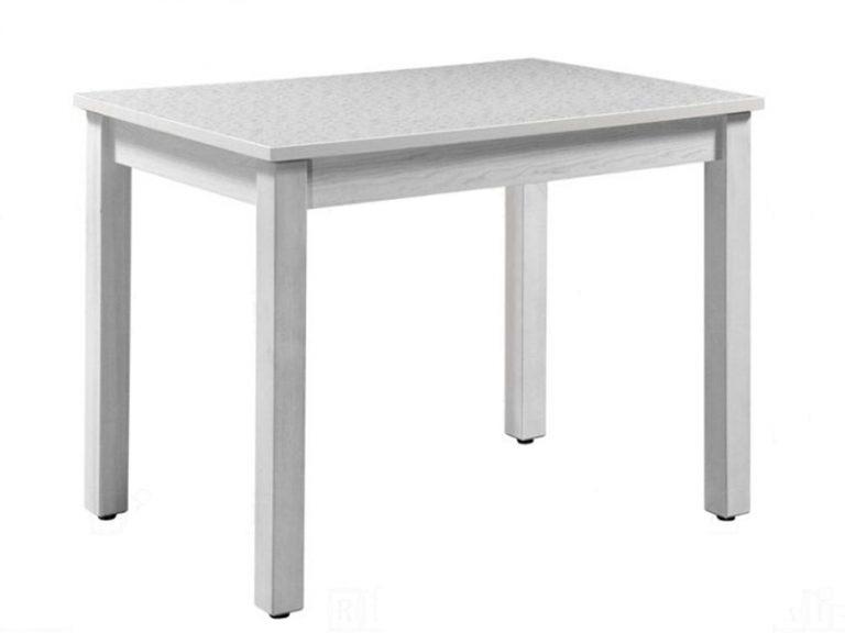 Обеденный стол Буони, поворотно-откидной, белый