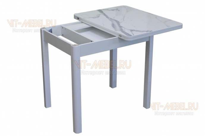 Дельта поворотно-откидной (белый/статуарио) Дельта поворотно-откидной (белый/статуарио)