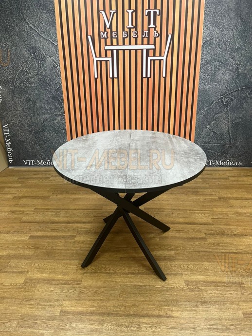 Стол Дива черный/Лофт Венеция Стол Дива черный/Лофт Венеция