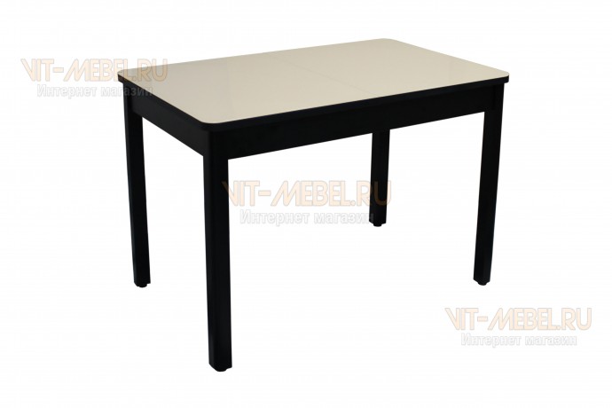 Обеденная группа раздвижной стол Ганд-С стекло и 4 стула Престиж (беж/черн) Обеденная группа раздвижной стол Ганд-С стекло и 4 стула Престиж (беж/черн)