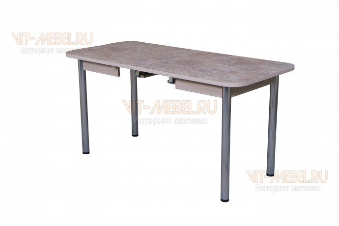 Обеденный стол Ритм, раздвижной, шимо св./аламбра Обеденный стол Ритм, раздвижной, шимо св./аламбра