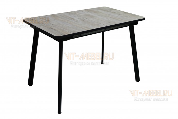 Раздвижной стол Техас (Дуб Аляска./черн.) Раздвижной стол Техас (Дуб Аляска./черн.)