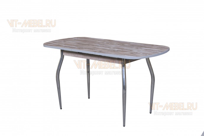 Обеденный стол Лидер, раздвижной, бетон пайн/кумана Обеденный стол Лидер, раздвижной, бетон пайн/кумана